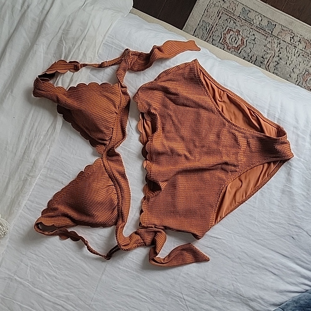 Aerie high waist bikini L